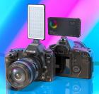  RGB Two-in-One Fill Light & Power Bank with 4000mAh Battery – Perfect for SLR Cameras, Mobile Photography, Vlogging, and Stunning Photo Sessions